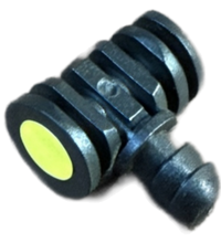 Elbow Bottle Connector (Black)